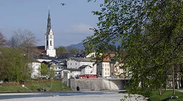 Blick zur Isar